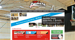 Desktop Screenshot of ligapaulista.com